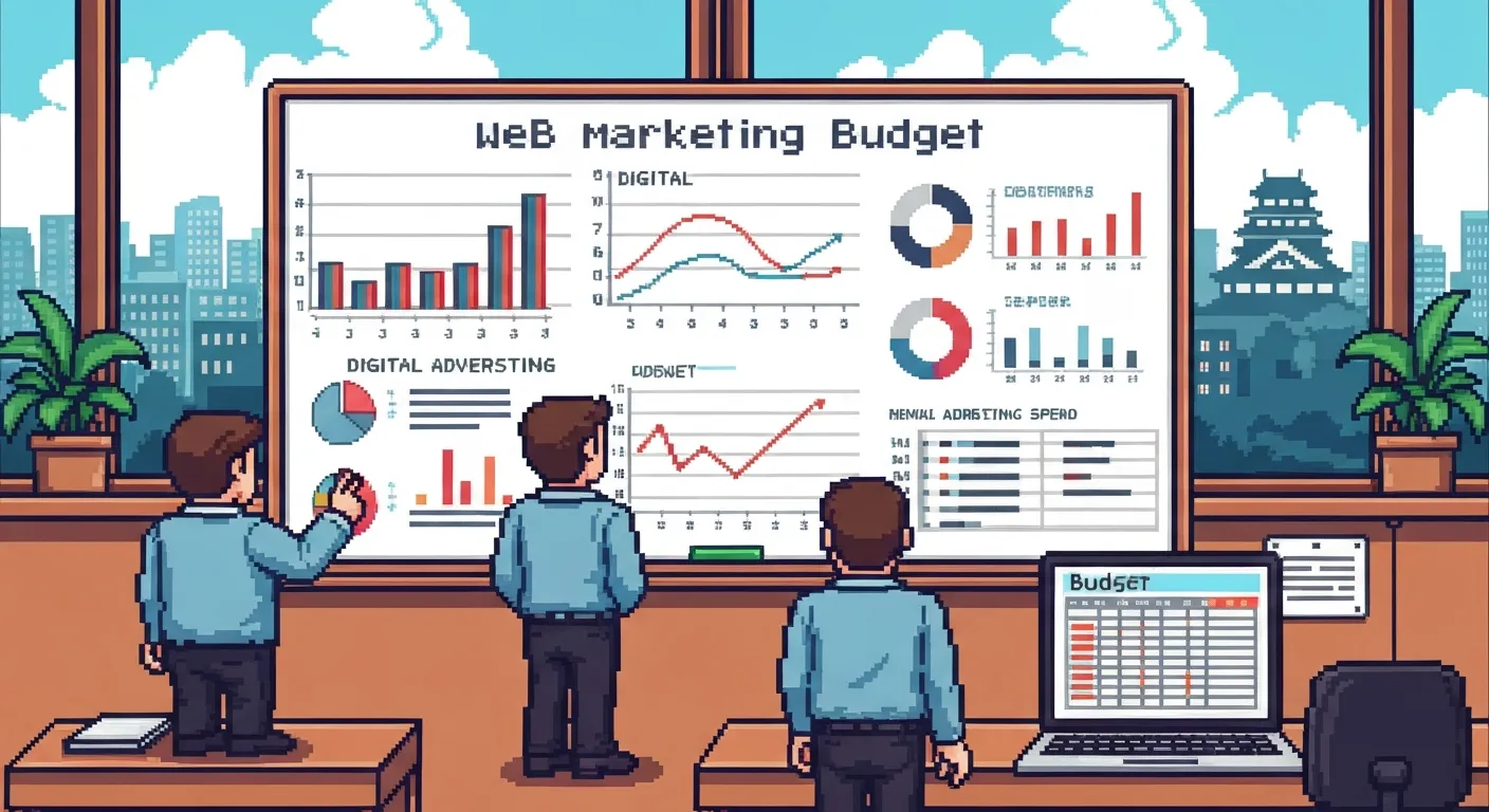 Webマーケティングの費用相場｜熊本の中小企業がWeb集客で効果を最大化する予算計画