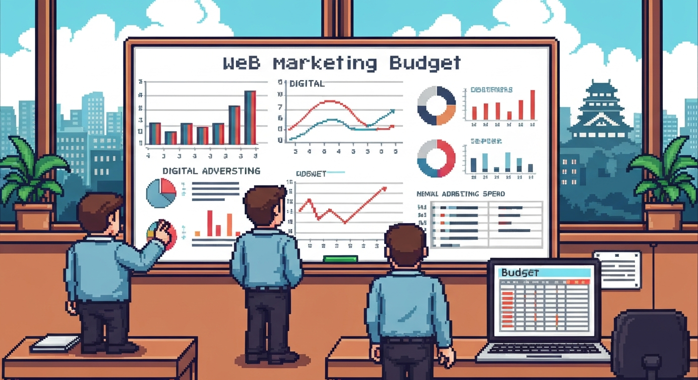 Webマーケティングの費用相場｜熊本の中小企業がWeb集客で効果を最大化する予算計画