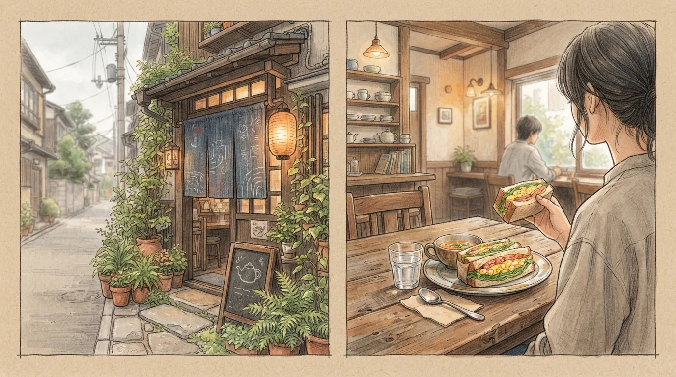 花畑町で「隠れ家ランチ」を見つける方法：日常を豊かにする楽しみ方