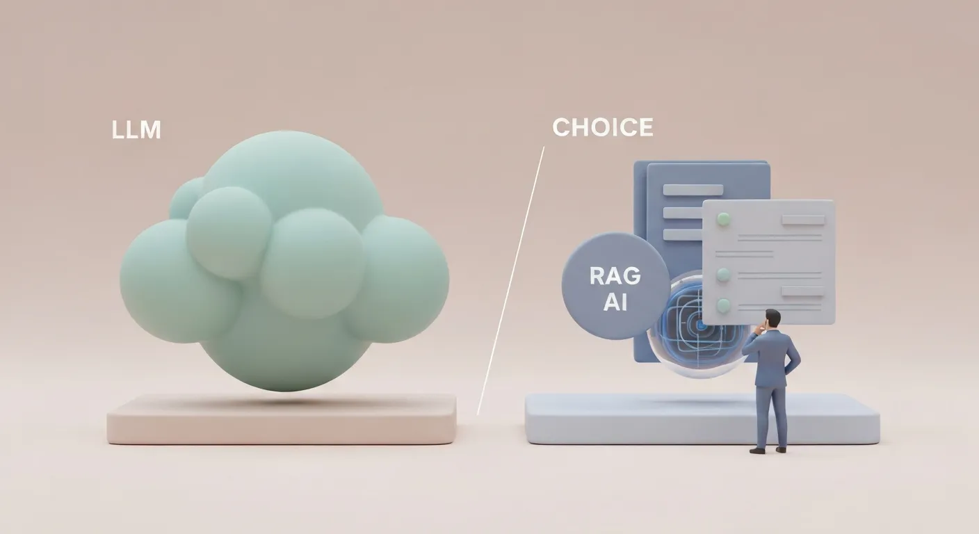 ChatGPTとAIチャットボット(RAG)の違いを徹底比較|自社業務に最適な選択肢は?