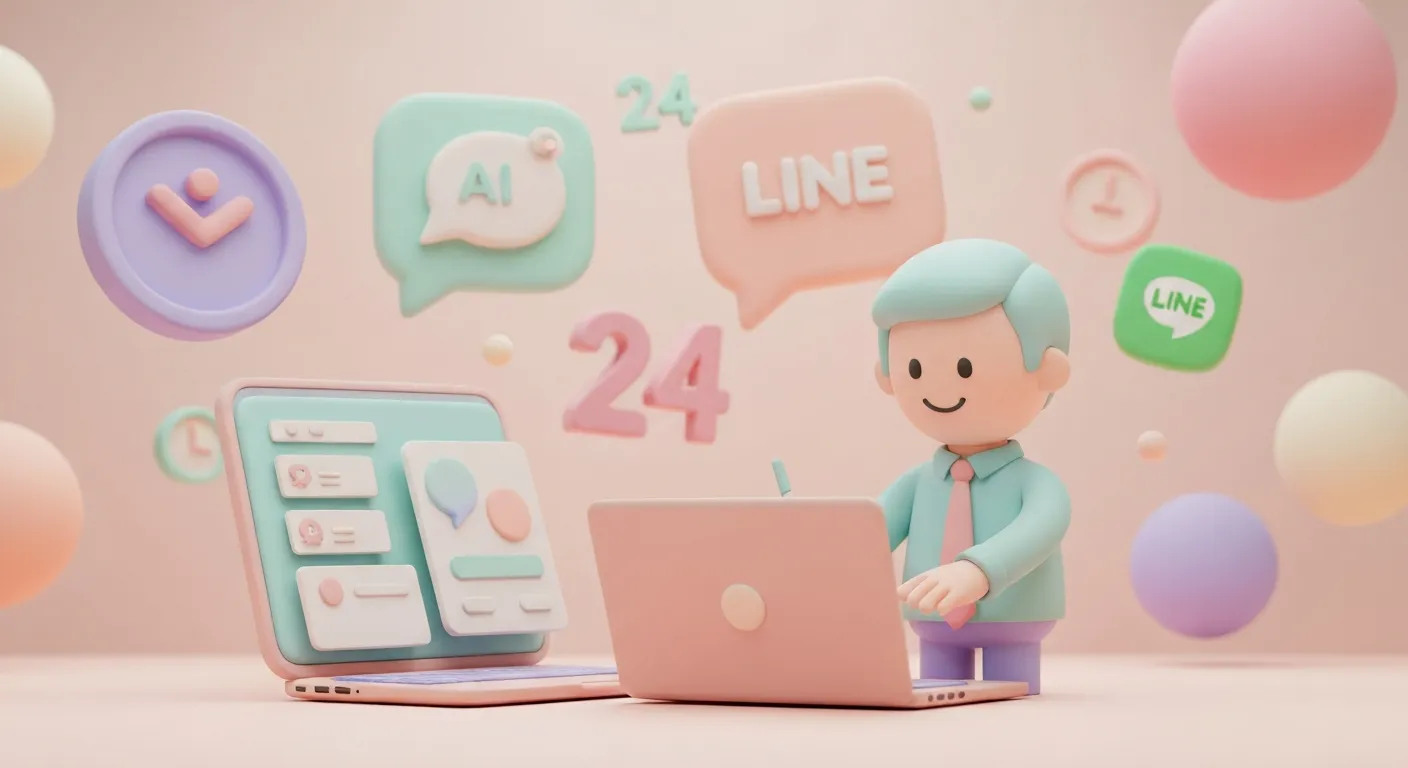 24時間 問い合わせ対応の基礎と実践ガイド：CS自動化・LINE連携で顧客満足度を向上