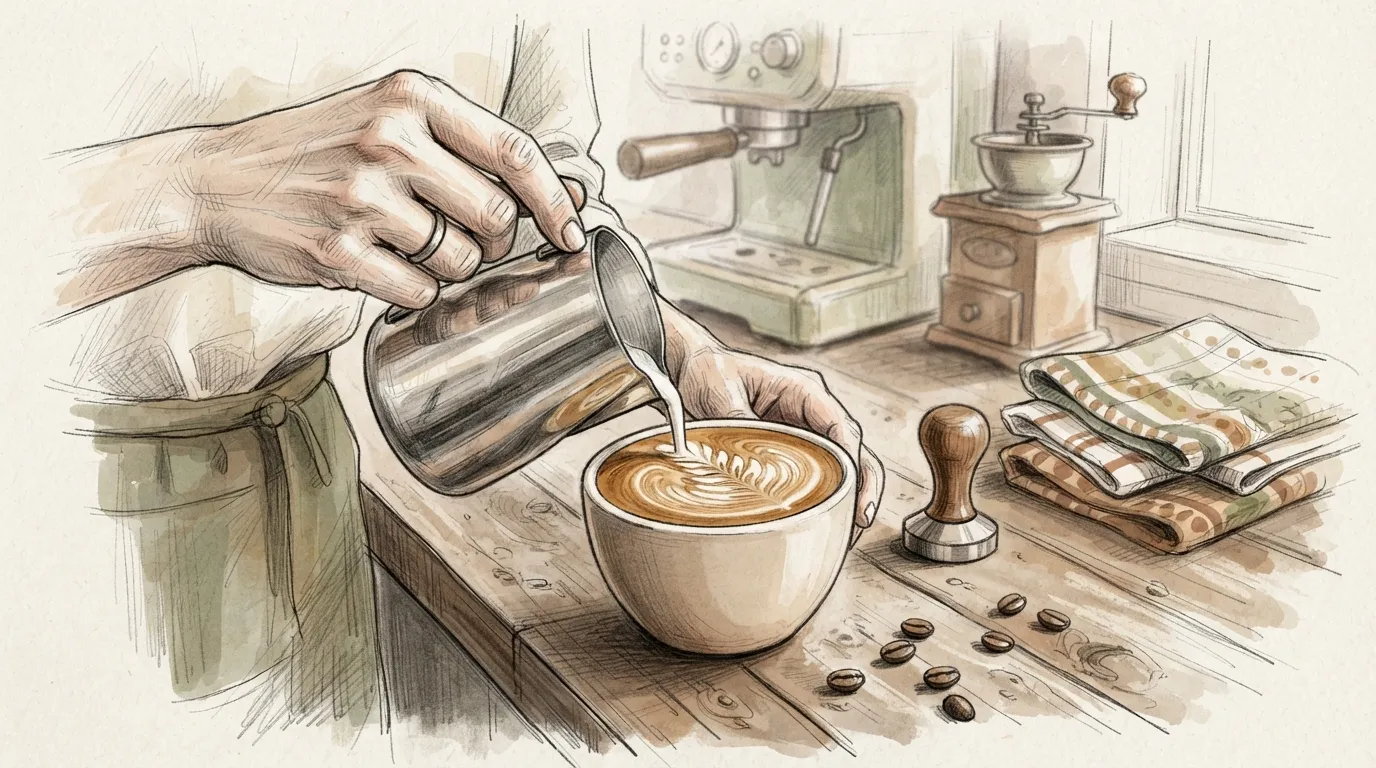 カフェラテ 作り方 自宅で失敗しないプロのコツ