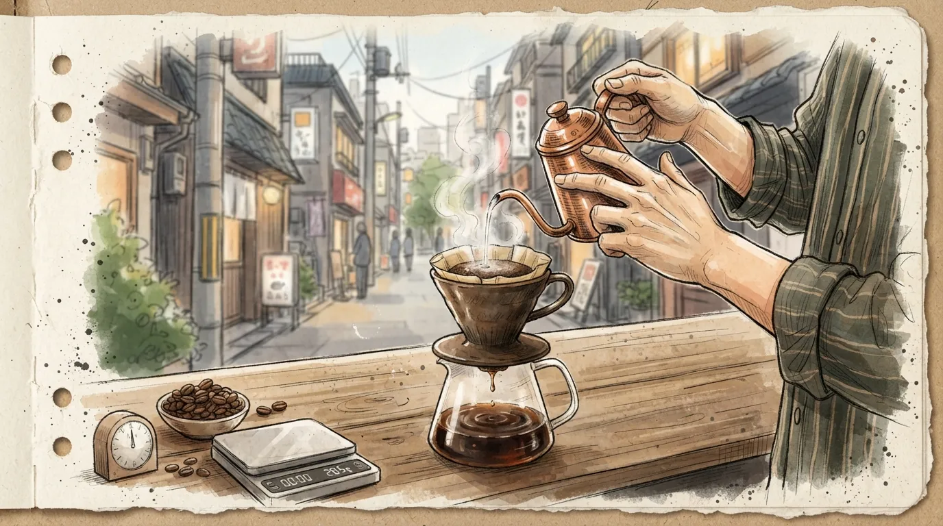 八反田で学ぶ！美味しいコーヒーのドリップ コツと失敗しない淹れ方