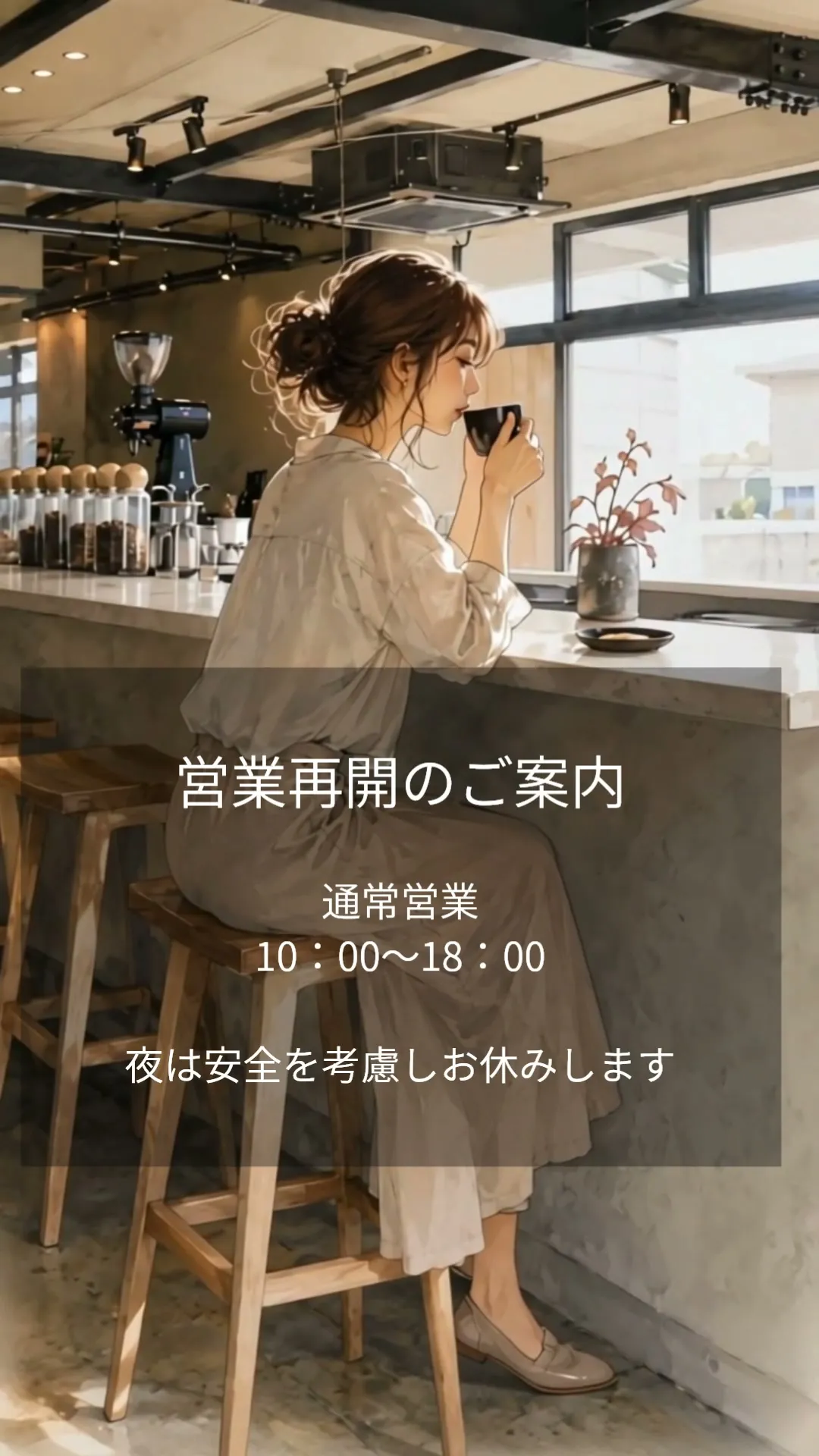 【営業再開のお知らせ】8月1日(土)より通常営業(10:00〜18:00)を再開いたします